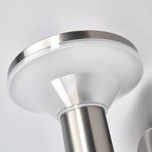 Lindby - Jiyan LED Ścienna Lampa Ogrodowa Stainless Steel Lindby