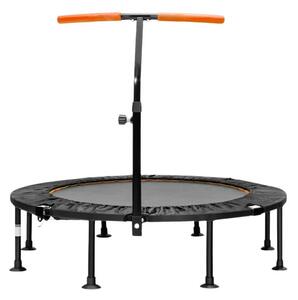 Składana mini trampolina z regulowaną poręczą