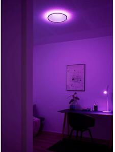 Nordlux - Liva Smart Color Lampa Sufitowa Black Nordlux