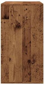 Szafka na kosmetyki, stare drewno, 80x40x75 cm