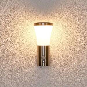 Lindby - Sumea LED Ścienna Lampa Ogrodowa w/Sensor Stainless Steel/White Lindby