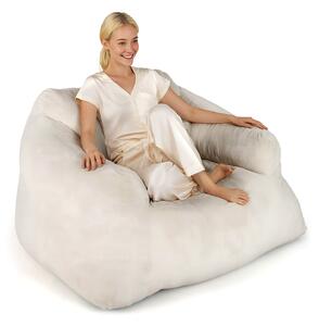 Fotel typu beanbag Pufa do salonu 129 x 111 x 69 cm