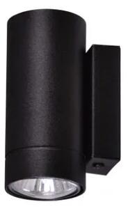Czarny metalowy nowoczesny kinkiet tuba - 2X A788 D0-B53