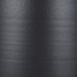 Nowoczesny doniczka na stojaku kwietnik 15 x 15 x 40 cm metalowa czarna Idra Beliani