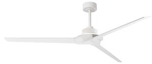 Wentylator sufitowy LED Brisa Mini, biały, DC, cichy, CCT – Mantra Mantra Iluminación, Brisa Mini, ściemnialny, biały, łazienka, drewno, nowoczesny