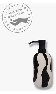 Czarno-biały ceramiczny dozownik do mydła 200 ml Icon – Mette Ditmer Denmark