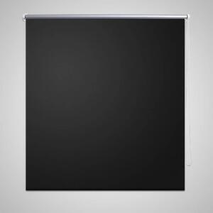 Roleta okienna zaciemniająca czarna 160 x 175 cm