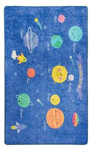 Fioletowy dywan dla dzieci Space, 140x190 cm