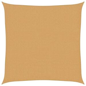 Żagiel przeciwsłoneczny, 160 g/m², pisakowy, 2x2 m, hdpe