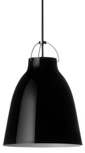 Fritz Hansen - Caravaggio P2 Lampa Wisząca Black Black 3m