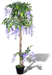 Sztuczna wisteria 120 cm z doniczką