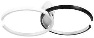 Nowoczesna lampa sufitowa plafon LED z pilotem