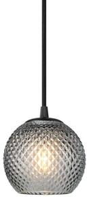 Halo Design - Nobb Ball Lampa Wisząca Small Smoke/Black Halo Design
