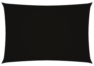 Prostokątny żagiel ogrodowy, tkanina oxford, 3x5 m, czarny