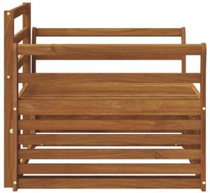 Sztuka 2 sofa z podłokietnikami naturalny