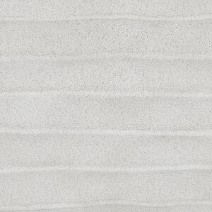 Donica zewnętrzna ogrodowa żywica kwadratowa 38x37 cm przydymiona biała Parikia Beliani