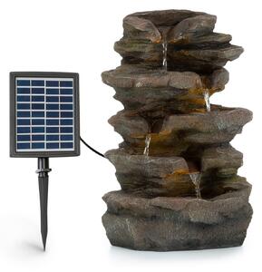 Blumfeldt Stonehenge, fontanna solarna, oświetlenie LED, polyresin, akumulator litowo-jonowy