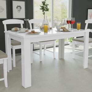 Stół jadalniany 140x80x75 cm biały