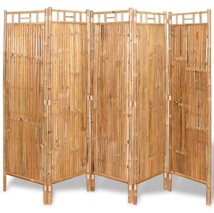 5-panelowy parawan bambusowy, 200x160 cm