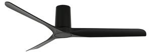 Wentylator sufitowy Londo, czarny, z silnikiem prądu stałego, 132 cm, cichy – Beacon Lighting, Londo, czarny, salon, tworzywo sztuczne, nowoczesny