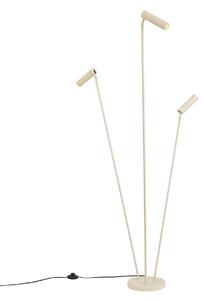 Nowoczesna lampa podłogowa beżowa 3-punktowa GU10 35mm - Thomas