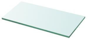 Szklany, bezbarwny panel, 30x12 cm
