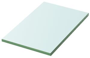 Półka szklana, bezbarwny panel, 20x12 cm