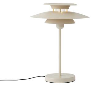 Lampa stołowa w stylu retro beżowa stalowa 45 cm - Pauly