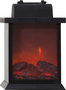 Dekoracja świetlna LED imitująca ogień Star Trading Fireplace, szer. 15 cm