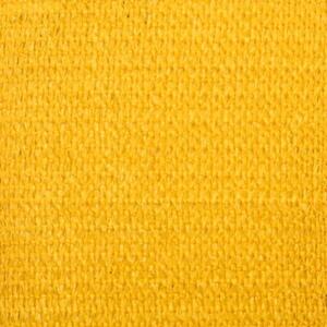 Żagiel przeciwsłoneczny, 160 g/m², żółty, 3/4x2 m, hdpe
