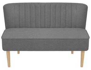 Sofa 117x55,5x77 cm, jasnozielony materiał