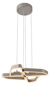 Lucande - Quinn 4 Lampa Wisząca Nickel Lucande