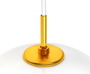 Louis Poulsen - VL45 Radiohus Lampa Wisząca Ø370 Brass/Glossy Opal Glass