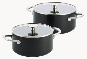 Komplet garnków z powłoką zapobiegającą przywieraniu Advanced Forged Aluminium, 4 elem