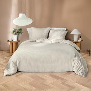 Beżowa pościel dwuosobowa z mikrowłókna 240x220 cm Azura – douceur d'intérieur