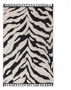 Czarno-biały dywan 133x190 cm Esra Zebra – Flair Rugs