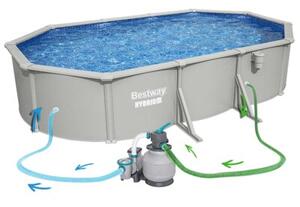 Basen stelażowy Hydrium 610x366x122 Bestway całoroczny 56369 zestaw