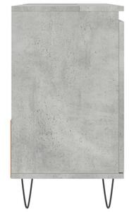 Szafka łazienkowa, szarość betonu, 65x33x60 cm