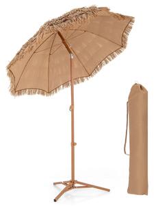 Parasol ogrodowy plażowy w stylu hawajskim