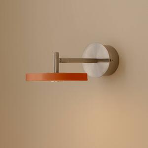 UMAGE Kinkiet designerski Asteria Short, możliwość ściemniania, żółty / pomarańczowy, sypialnia, metal, design