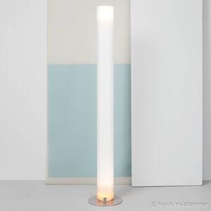 FLOS Lampa stojąca designerska Stylos, biały / opal, salon / jadalnia, tworzywo sztuczne, design