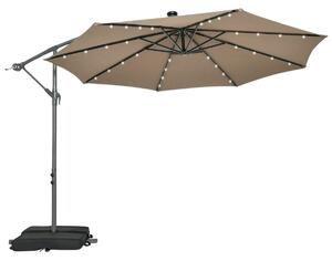 Parasol ogrodowy z oświetleniem LED