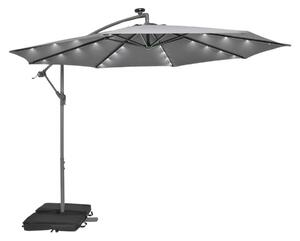 Parasol ogrodowy z oświetleniem LED