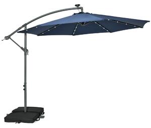 Parasol ogrodowy z oświetleniem LED