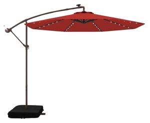 Parasol ogrodowy z oświetleniem LED