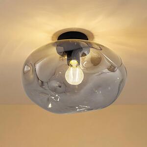 Lampa sufitowa Lelia Lindby, możliwość ściemniania, aluminiowy / szary / cynkowy, salon / jadalnia, metal, design