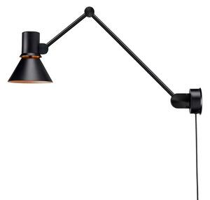 Anglepoise - Type 80™ W3 Lampa Ścienna z Kablem Matte Black Anglepoise