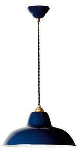 Anglepoise - Original 1227 Midi Wide Lampa Wisząca Brass Ink Blue Anglepoise