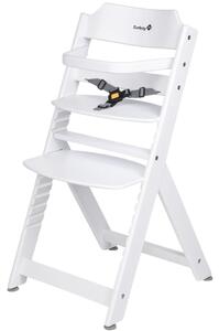 Safety 1st Wysokie krzesełko Timba Basic, drewniane, białe, 27624310