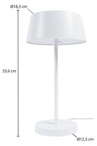 Lindby - Milica LED Lampa Stołowa Dim. White Lindby